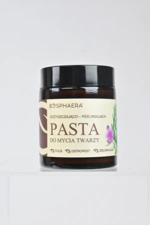 BOSPHAERA Oczyszczająco-peelingująca pasta do mycia twarzy