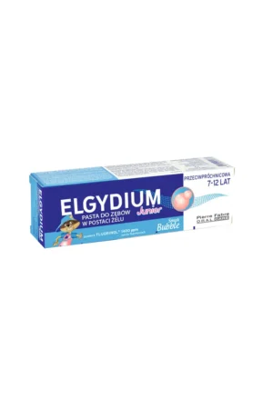 ELGYDIUM Junior Bubble pasta do zębów dla dzieci 7-12 lat 50ml