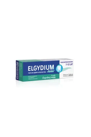 ELGYDIUM Junior Łagodna Mięta pasta do zębów dla dzieci 7-12 lat 50ml