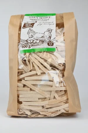 Makaron Swojski Tradycyjny Orkiszowy Wstążka 400g
